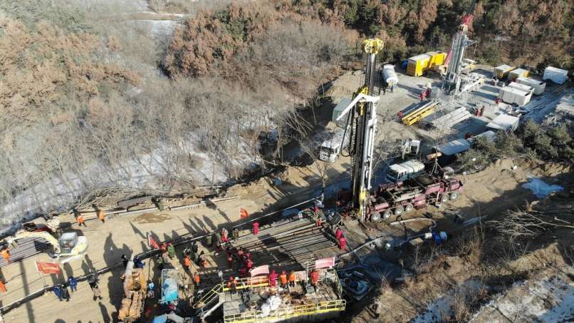 gold mine, rescue, shandong