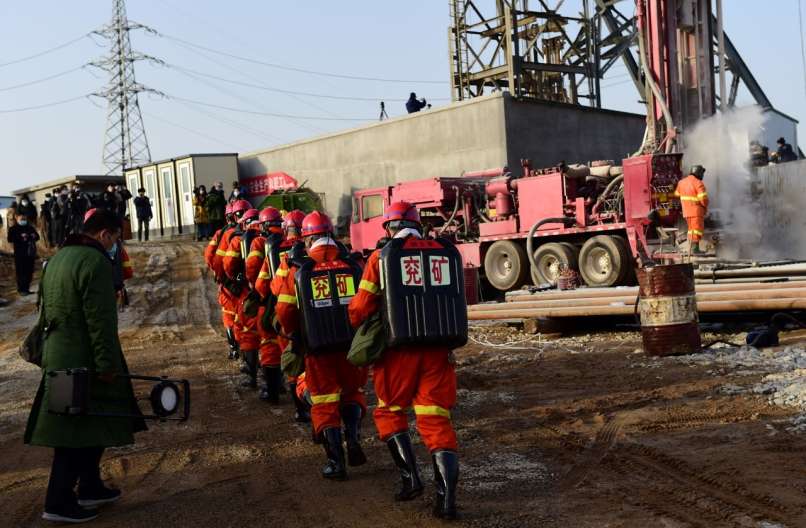 gold mine, rescue, shandong, shandong