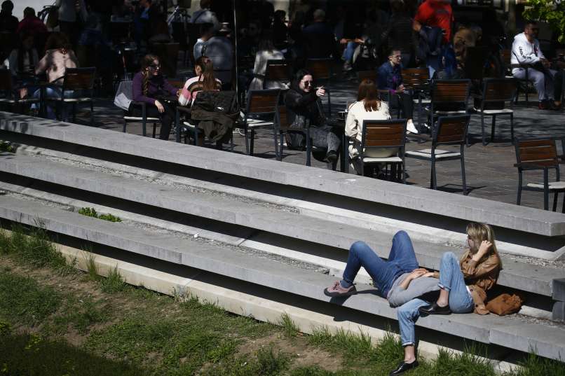 Terase gostinskih lokalov v Ljubljani