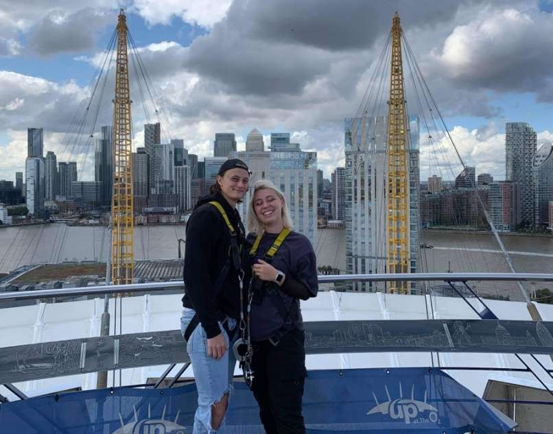 Žan Florjanič v Londonu uresničuje svoje sanje.