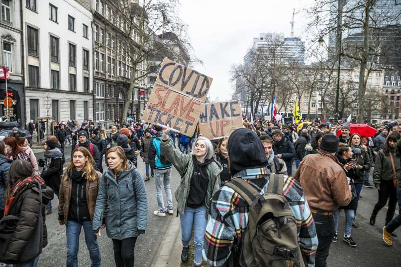 protest, bruselj