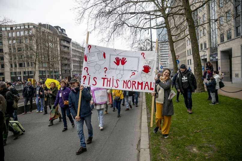 protest, bruselj1