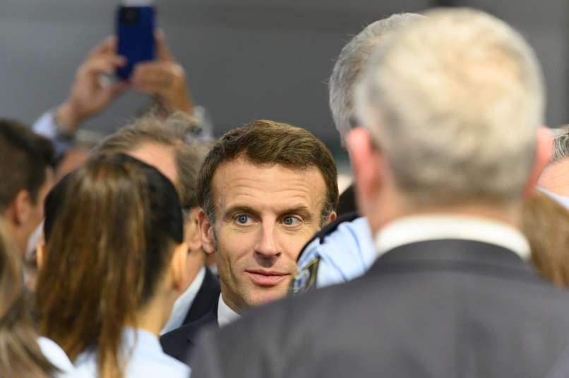 voyez à quoi ressemblait la deuxième attaque contre le président français en seulement une semaine