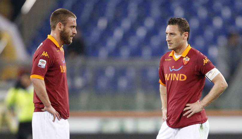 Daniele De Rossi in Francesco Totti