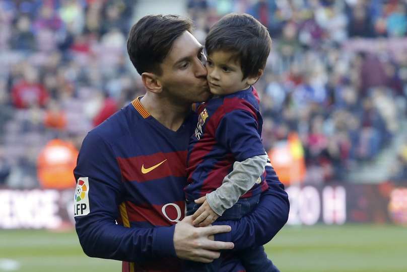 Lionel in Thiago Messi