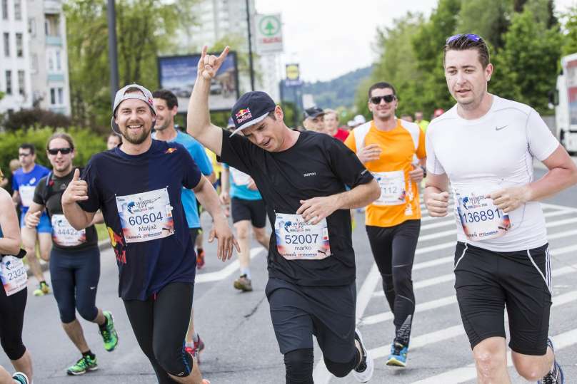 Marko Grilc na letošnjem teku Wings For Life World Run. Za 2017 si želi izboljšati rezultat.