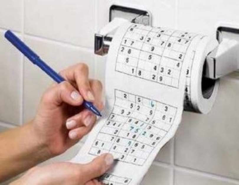 Sudoku na WC-ju