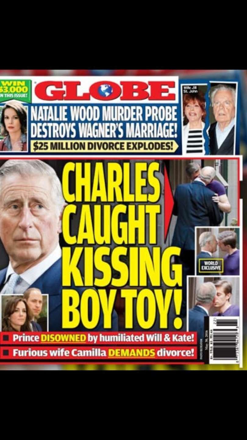 Princ Charles ujet med poljubljanjem moškega Vestnik.si