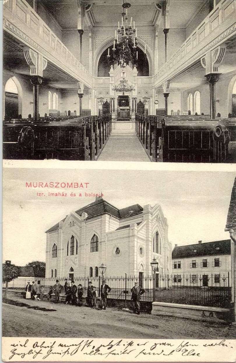 Postcard_of_Murska_Sobota_Synagogue