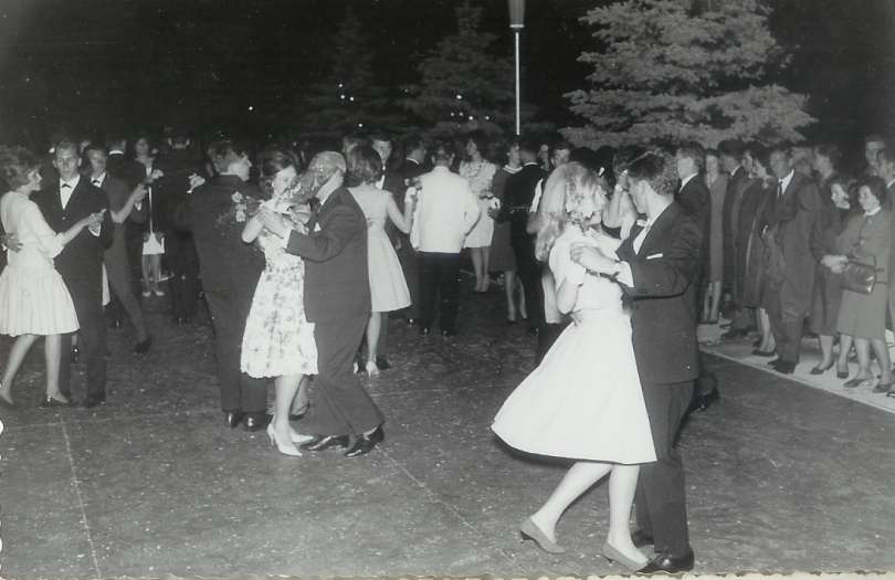 ples maturantov, 1963, gimnazija Murska Sobota
