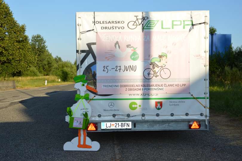 kolesarsko-društvo-lpp, za-male-nogice, slovenske-porodnišnice
