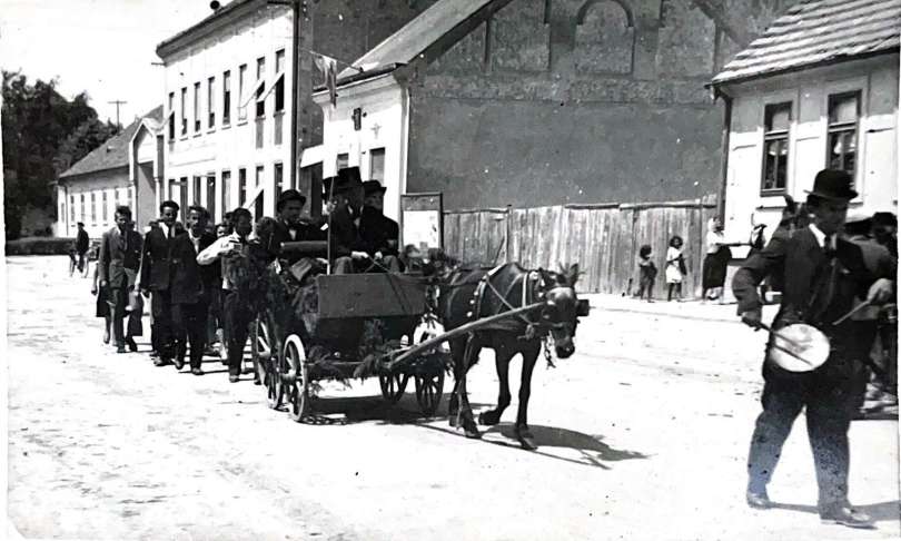 procesija maturantov, 1952