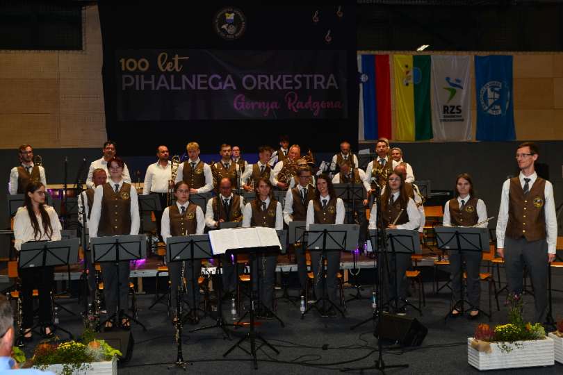 Koncert ob 100-letnici Pihalnega orkestra Gornja Radgona.