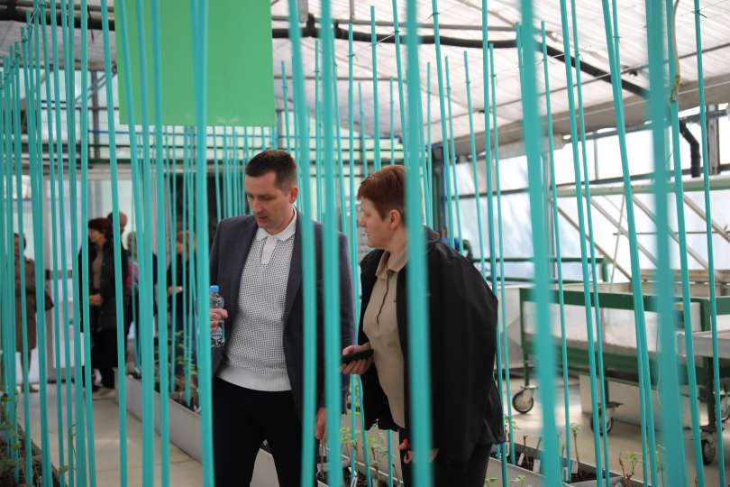 Državni sekretar Blaž Germšek na obisku na ljutomersko-ormoškem območju sredi aprila.