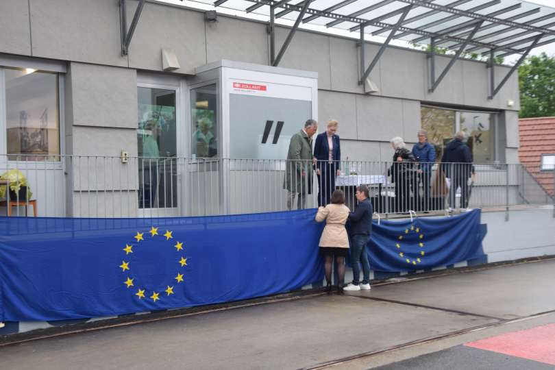 Odprtje Trga Evrope v Bad Radkersburgu/Gornji Radgoni.