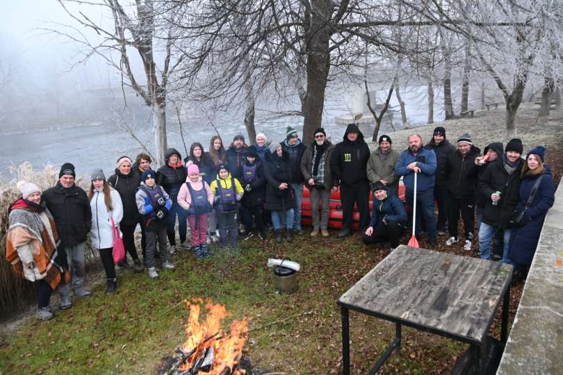 novoletni-spust, reka-mura, kajak-in-kanu, most, petanjci