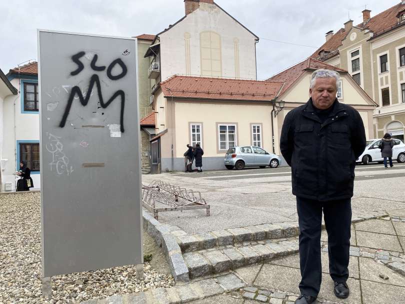 Član vladnega sveta za boj proti antisemitizmu je tudi direktor Centra judovske kulturne dediščine Sinagoga Maribor Boris Hajdinjak. Foto Bobo