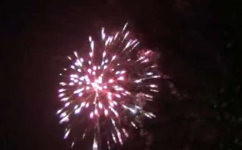 VIDEO: Novoletni ognjemet na Grmu