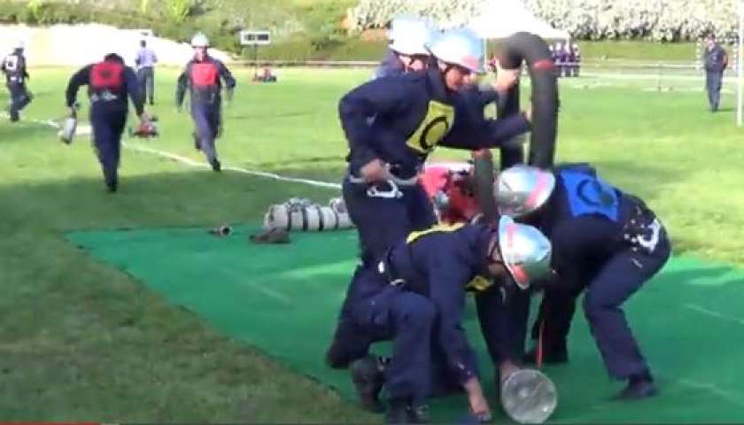 VIDEO: 47 gasilskih ekip v Bršljinu