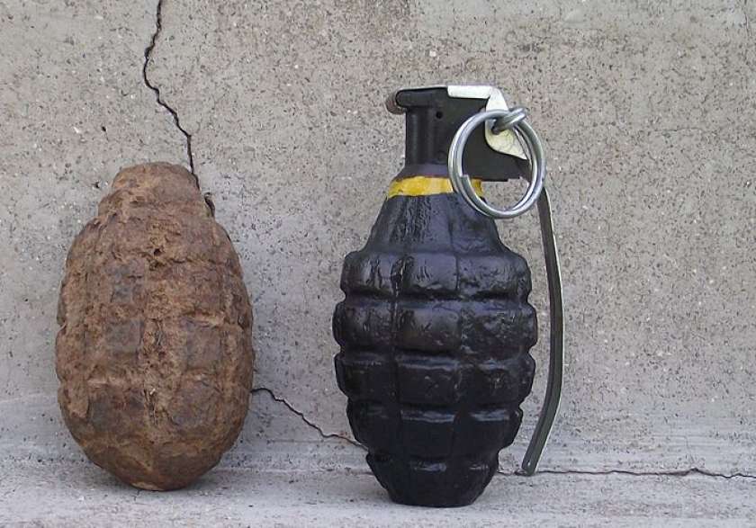 V Ragovem logu našel cel kup granat