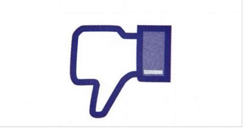 Facebook uvaja gumb Ni mi všeč