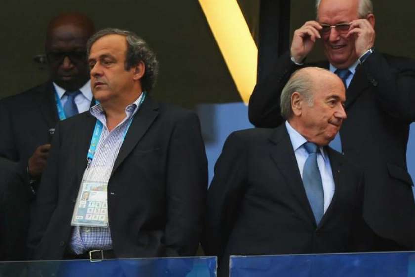 FOTO: Blatter in Platini pod drobnogledom interne Fifine preiskave
