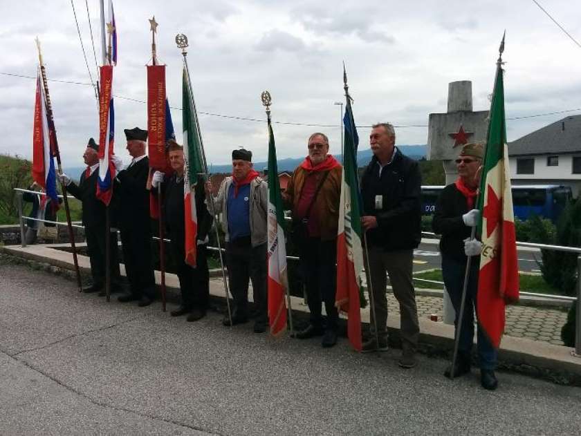 FOTO: Proslava ob 71. obletnici ustanovitve italijanske partizanske brigade Fontanot Suhor 