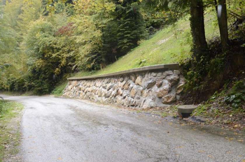 FOTO: Zaključek sanacije plazov na Bohorju in Reštanju