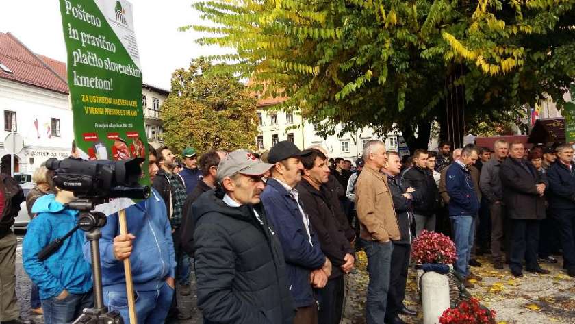 FOTO&#38;VIDEO: Kmetje na shodu tudi v Novem mestu