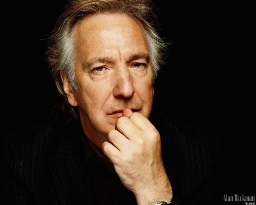 Poslovil se je Alan Rickman 