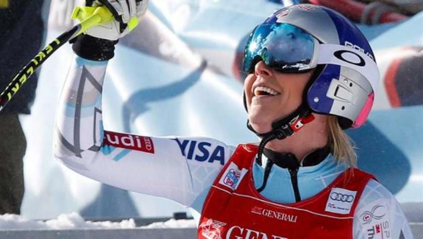 Lindsey Vonn zmagovalka smuka