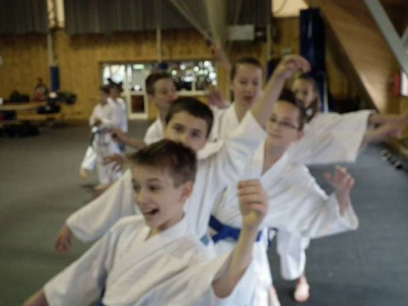 FOTO: Karateisti KBV Sevnica prikazali odlične nastope