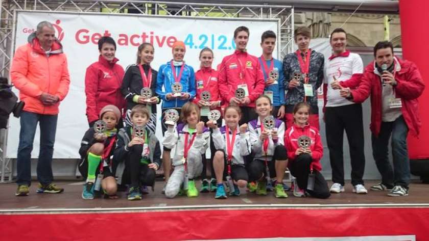 FOTO: Sevniški atleti odlični na Dunajskem maratonu