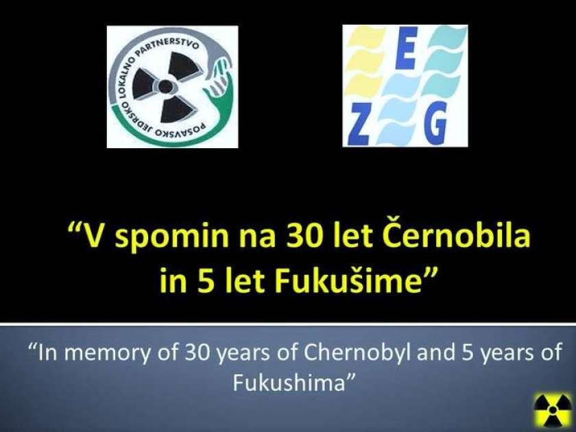 FOTO: V spomin na Černobil in Fukušimo