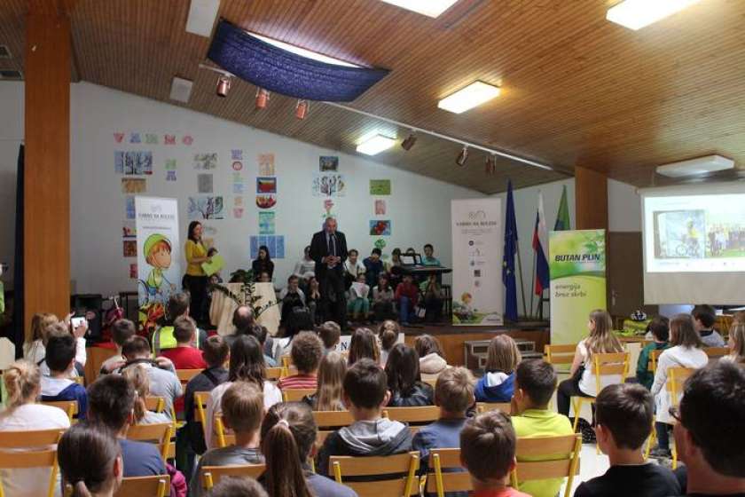FOTO: V Dolenjskih Toplicah &#39;Varno na kolesu&#39;