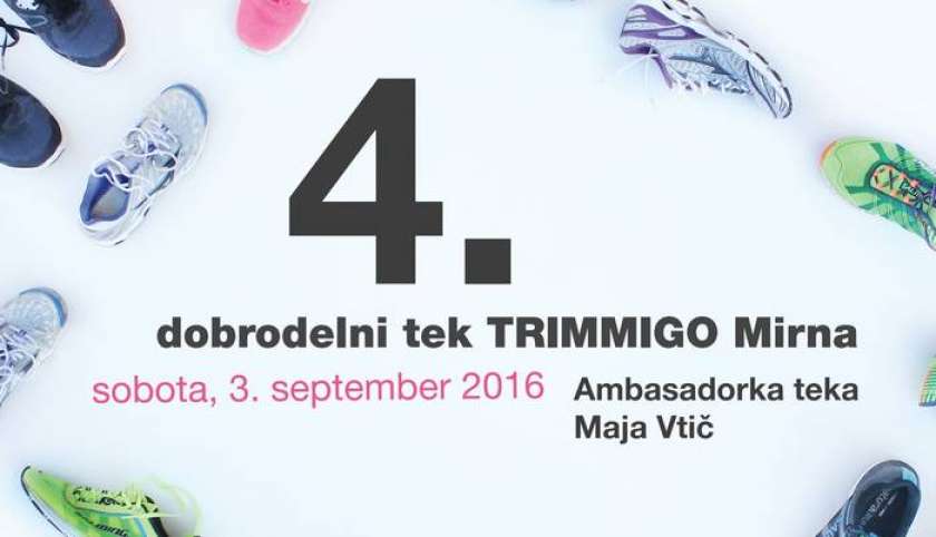 Na mirnskem Trimmigu dobrodelni za otroke