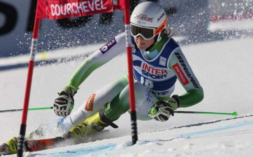 Shiffrinova zmagovalka veleslaloma v Semmeringu