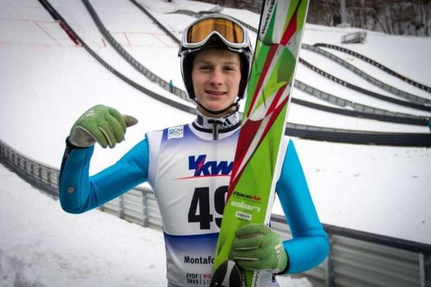 Peterica orlov v Oberstdorfu