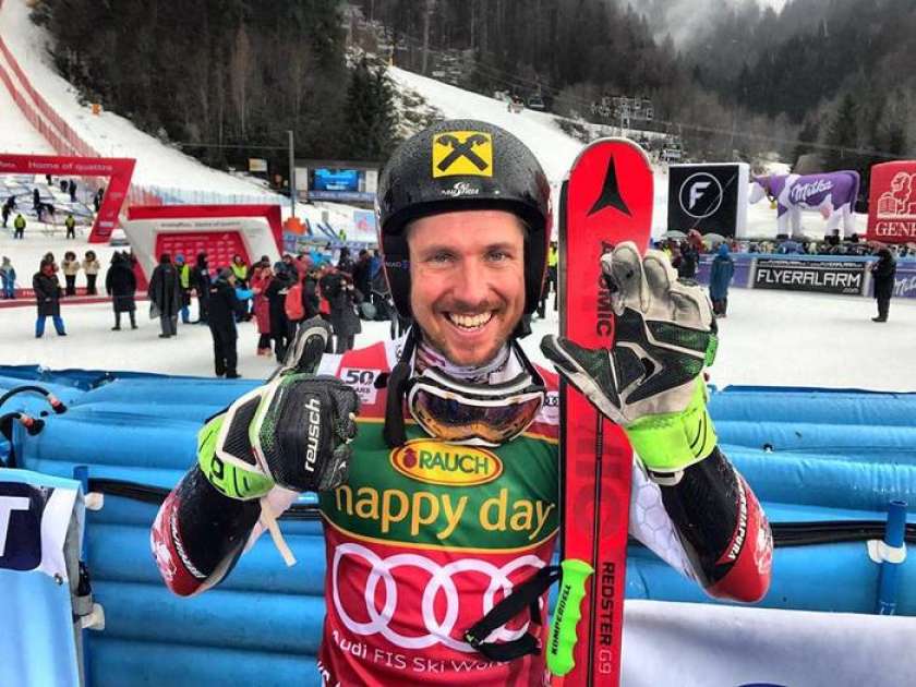Hirscher zmagal na veleslalomu v Kranjski Gori, Kranjec 23.