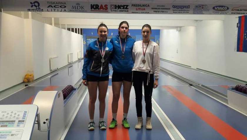 Črnomaljki Sari Mržljak bronasta medalja