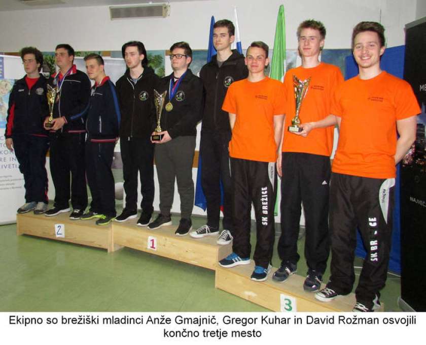 Brežiškim strelcem 2. mesto v Pokalu Slovenije