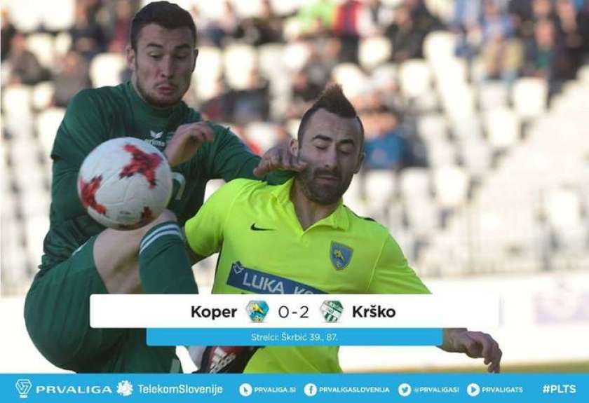 Zmaga nogometašev Krškega v Kopru