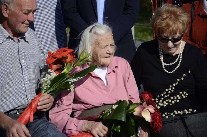 FOTO: Sto let Marije Reberšak z Armeškega