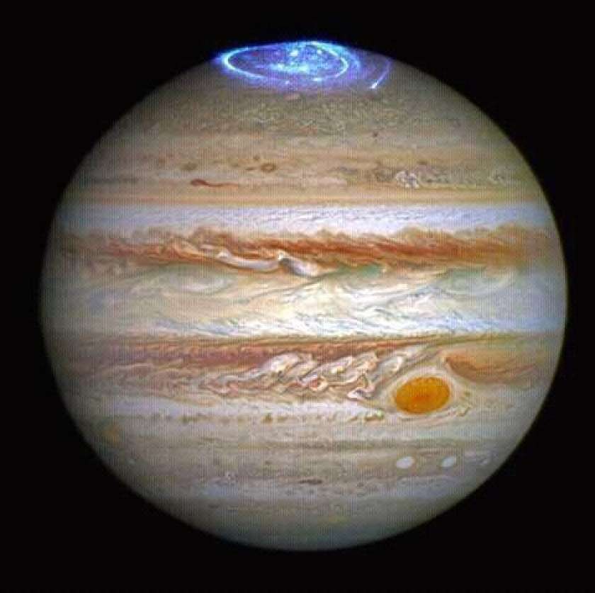 F&#38;V: Jupiter posnet s pomočjo Hubbla