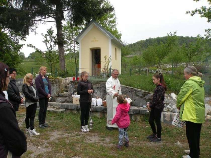 FOTO:  Blagoslov velikonočnih jedi v KP Kolpa