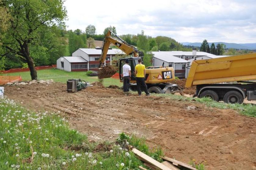 Začetek gradnje novega vrtca v Bršljinu