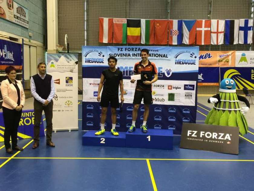 FOTO: Slovenci dvakrat v četrtfinalu na Mednarodnem prvenstvu Slovenije v badmintonu