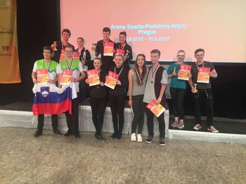 FOTO: Step plesalci spet v evropskem vrhu