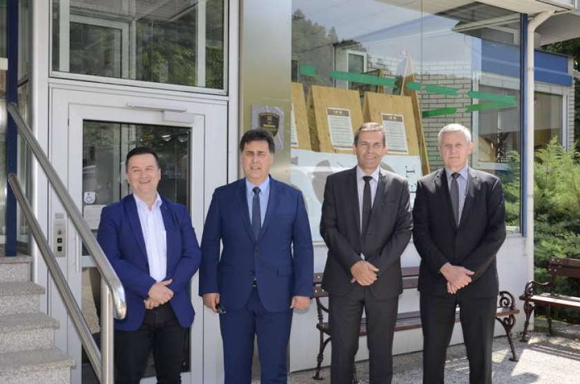 Krški župan gostil delegacijo DS RS