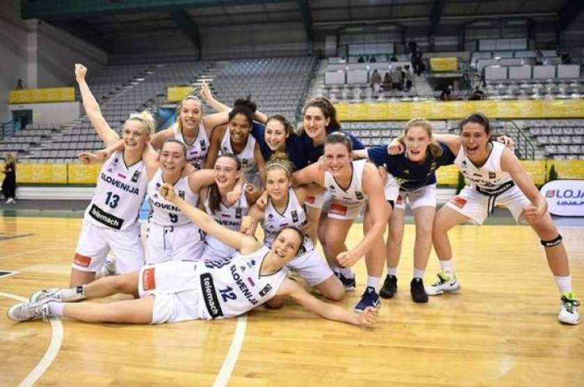 Slovenske košarkarice osvojile zgodovinsko srebrno medaljo 